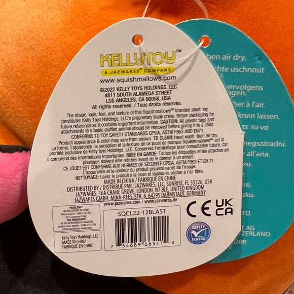 Squishmallow KellyToy 12 In Blacklight Squad Myrna - Foto 4